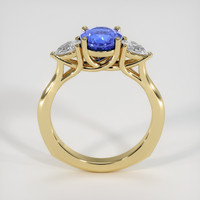 1.44 Ct. Sapphire Ring, 18K Yellow Gold 3