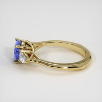 1.44 Ct. Sapphire Ring, 18K Yellow Gold 4