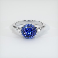 4.14 Ct. Sapphire Ring, Platinum 950 1