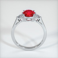 1.22 Ct. Ruby Ring, Platinum 950 3