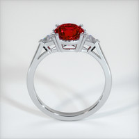 1.40 Ct. Ruby Ring, 10K White Gold 3