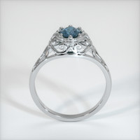0.71 Ct. Sapphire Ring, Platinum 950 3