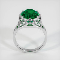 4.54 Ct. Emerald Ring, Platinum 950 3