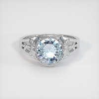 1.35 Ct. Gemstone Ring, Platinum 950 1