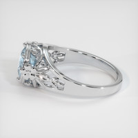 1.35 Ct. Gemstone Ring, Platinum 950 4