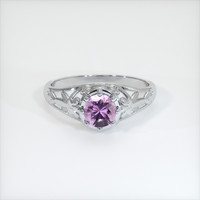 0.64 Ct. Sapphire Ring, Platinum 950 1