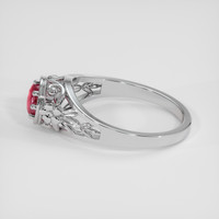0.94 Ct. Ruby Ring, Platinum 950 4
