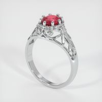 Ruby Ring 1.22 Ct. Platinum 950 Preview