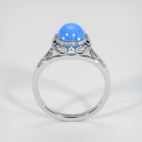 4.14 Ct. Blue Sapphire Ring, Platinum 950 3