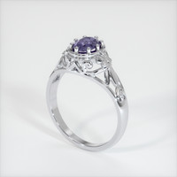 0.86 Ct. Sapphire Ring, Platinum 950 2