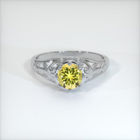0.80 Ct. Sapphire Ring, Platinum 950 1