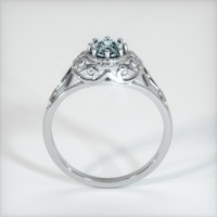 0.72 Ct. Sapphire Ring, Platinum 950 3