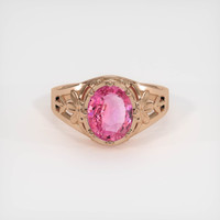 2.02 Ct. Sapphire Ring, 14K Rose Gold 1
