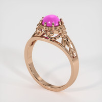 1.90 Ct. Sapphire Ring, 14K Rose Gold 2