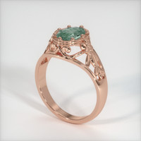 1.19 Ct. Sapphire Ring, 14K Rose Gold 2
