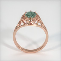 1.19 Ct. Sapphire Ring, 14K Rose Gold 3