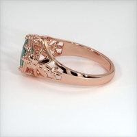1.19 Ct. Sapphire Ring, 14K Rose Gold 4