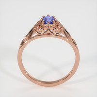0.63 Ct. Sapphire Ring, 18K Rose Gold 3