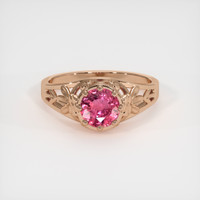 1.07 Ct. Sapphire Ring, 18K Rose Gold 1