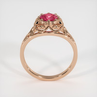 1.07 Ct. Sapphire Ring, 18K Rose Gold 3