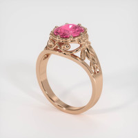 2.02 Ct. Sapphire Ring, 18K Rose Gold 2