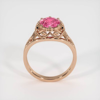 2.02 Ct. Padparadscha Sapphire Ring, 18K Rose Gold 3
