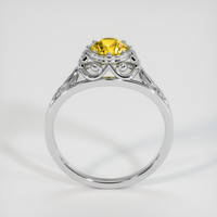 0.91 Ct. Bi Color Sapphire Ring, 14K White Gold 3