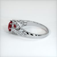 1.51 Ct. Ruby Ring, 14K White Gold 4