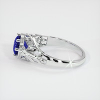 2.09 Ct. Sapphire Ring, 18K White Gold 4