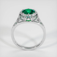 1.23 Ct. Emerald Ring, 18K White Gold 3