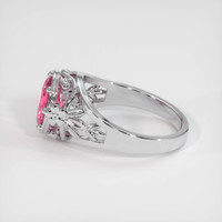 2.02 Ct. Sapphire Ring, 18K White Gold 4