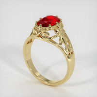 Ruby Ring 1.13 Ct., 14K Yellow Gold Preview