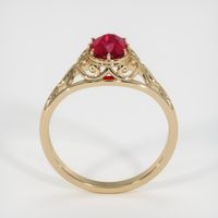 1.00 Ct. Ruby Ring, 14K Yellow Gold 3