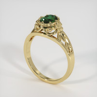 1.43 Ct. Sapphire Ring, 14K Yellow Gold 2