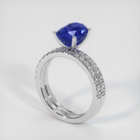 2.99 Ct. Sapphire Ring, Platinum 950 2