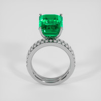 10.69 Ct. Emerald Ring, Platinum 950 3