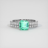 1.88 Ct. Emerald Ring, Platinum 950 1