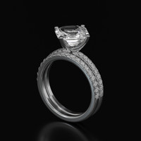 2.87 Ct. Sapphire Ring, Platinum 950 2