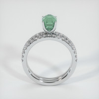 1.54 Ct. Sapphire Ring, Platinum 950 3