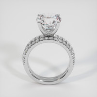 3.42 Ct. Gemstone Ring, 14K White Gold 3