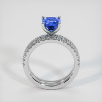1.20 Ct. Sapphire Ring, 14K White Gold 3