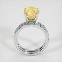 5.08 Ct. Sapphire Ring, 14K White Gold 3