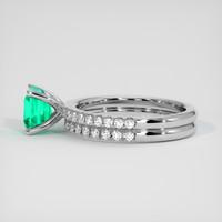 1.88 Ct. Emerald Ring, 18K White Gold 4
