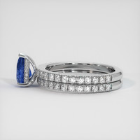 0.86 Ct. Sapphire Ring, Platinum 950 4
