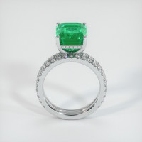 4.97 Ct. Emerald Ring, Platinum 950 3