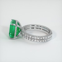 4.97 Ct. Emerald Ring, Platinum 950 4