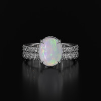2.26 Ct. Gemstone Ring, Platinum 950 1