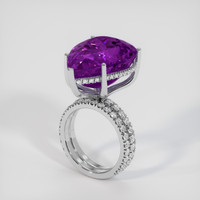 18.62 Ct. Gemstone Ring, Platinum 950 2