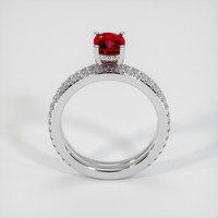 1.08 Ct. Ruby Ring, Platinum 950 3