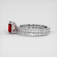 1.08 Ct. Ruby Ring, Platinum 950 4